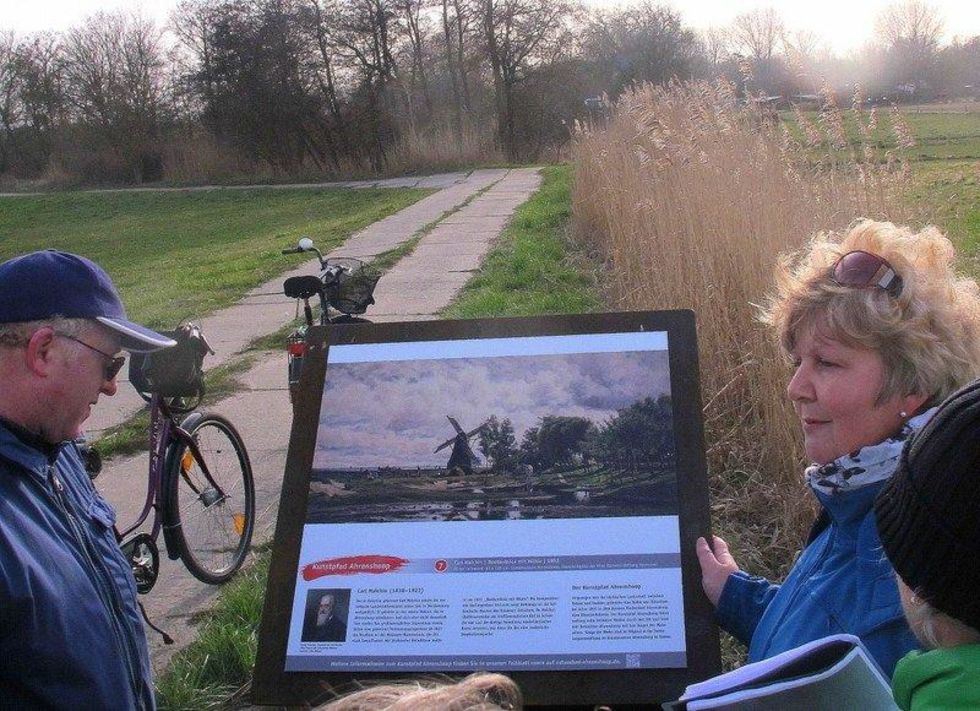 Cycle tour along the Ahrenshoop art trail